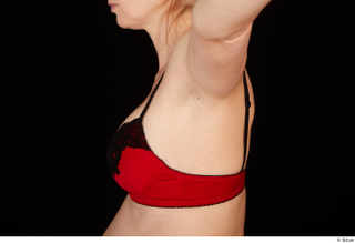 Charity 2 breast chest red bra underwear upper body 0003.jpg